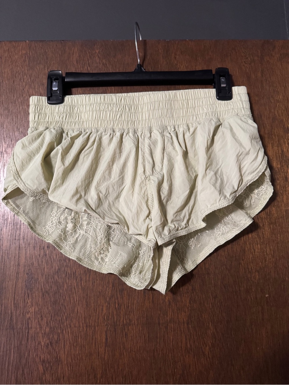 Free people lace lined shorts XS